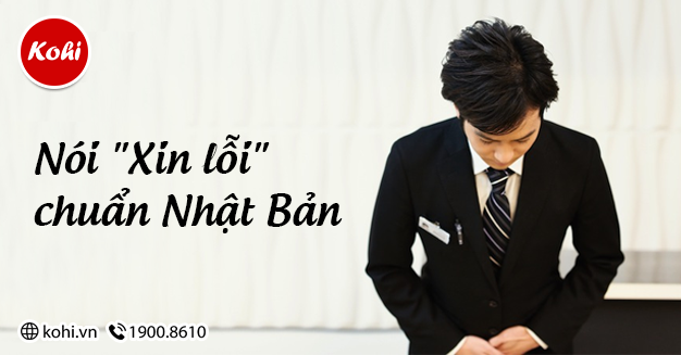 Xin Lỗi Tiếng Nhật