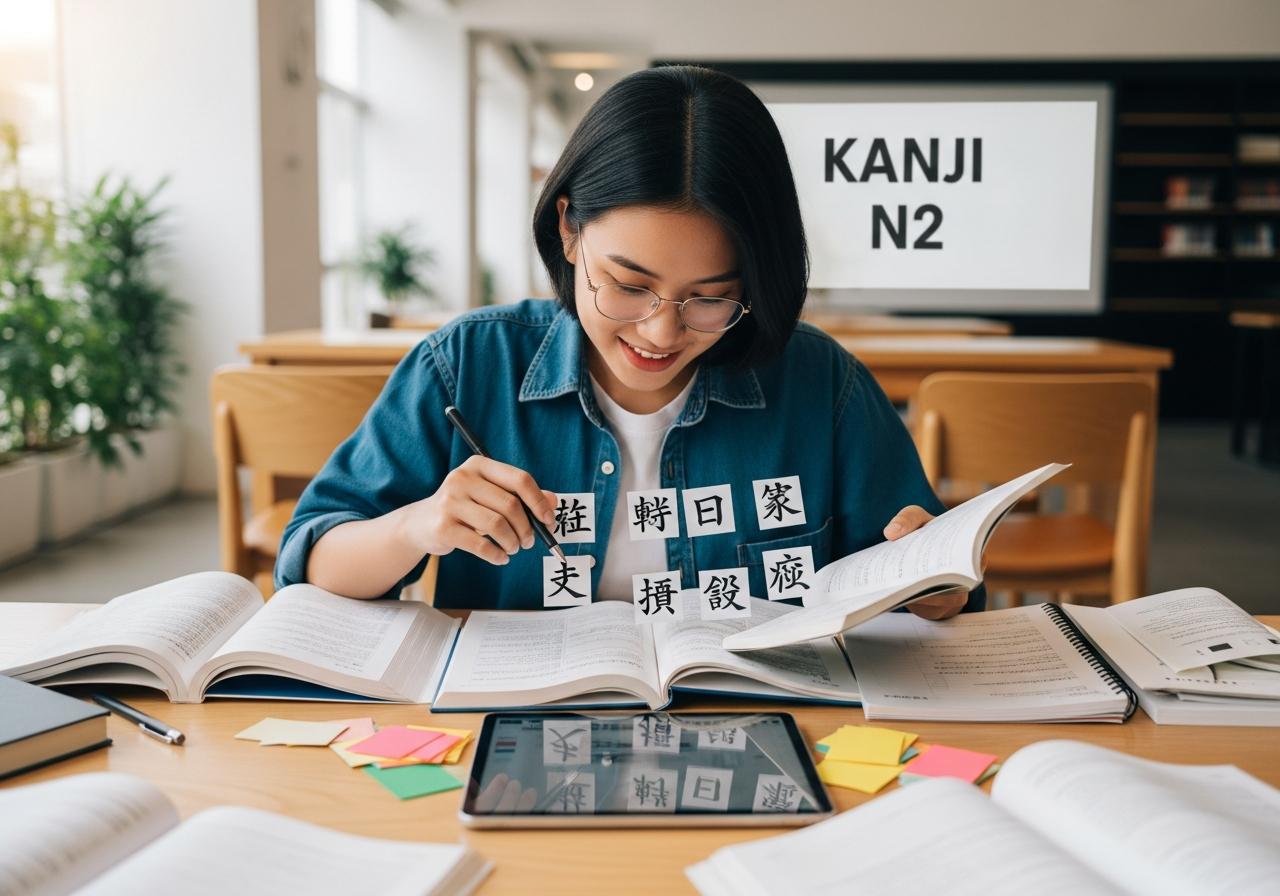 Bí Quyết Học Nhiều Kanji Cùng Lúc Vẫn Nhớ Siêu Lâu